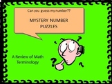 Multiples, Factors and More with Mystery Number Puzzle Task Cards
