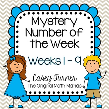 Preview of Mystery Number of the Week Set 1 in Color