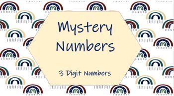 Preview of Mystery Numbers: 3-digits