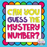 Mystery Numbers Unit {Can you guess my mystery number?}