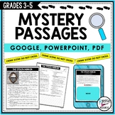 Mystery Passages Reading Comprehension Questions | DIGITAL
