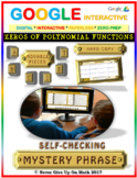 Mystery Phrase:Zeros of Polynomial Functions (Google Inter