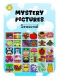 No PREP Mystery Pictures Bundle Seasonal Pack ELA and MATH