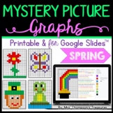 Spring Activities - Mystery Picture Graphs + Digital for G