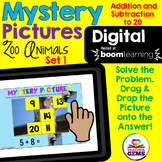 Digital Mystery Pictures Addition and Subtraction to 20 Se