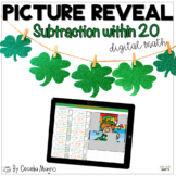 Mystery Picture Math Subtraction Within 20 Digital Math Pi