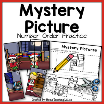 Preview of Mystery Picture - Number Order Practice