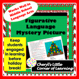 Mystery Picture - Practice Figurative Language - Christmas Tree
