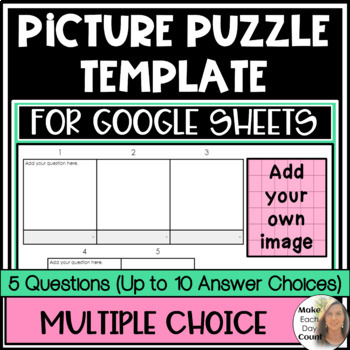 Puzzle Template 5 Piece Worksheets Teaching Resources Tpt