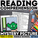 ELA Mystery Picture | Reading Comprehension | Print & Digital