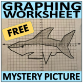 Mystery Picture (Shark) - Plotting Points on a Coordinate Plane
