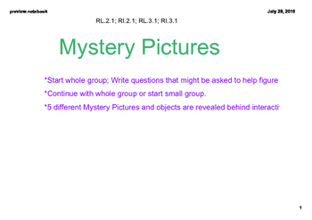 Preview of Mystery Pictures