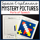 Mystery Pictures Space - Parts of Speech