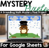 Mystery Pixels- Groundhog's Day Multiplication Fluency Act
