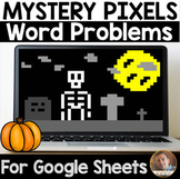 Mystery Pixels- Halloween Multiplication and Division Acti