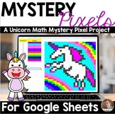 Mystery Pixels- Unicorn Multiplication & Money Google Shee