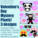 Mystery Pixels! -Valentine's Day -One-Step Equations -Dist