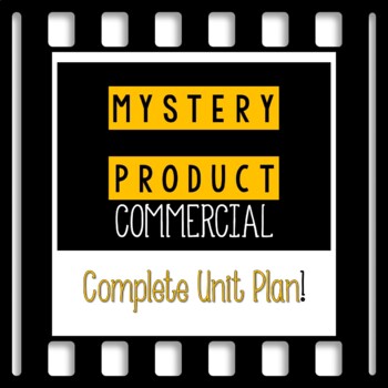 Preview of Mystery Product Commercial Complete Unit Plan