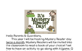 Mystery Reader Introduction Letter