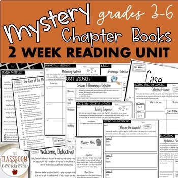 Preview of Mystery Reader's Workshop Unit- Learning to Read Mysteries through Inferencing