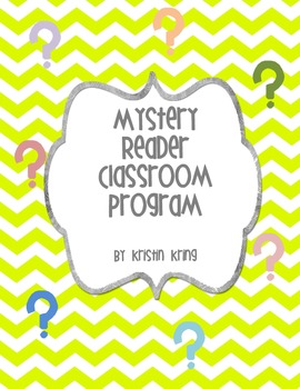 Preview of Mystery Readers in the Classroom