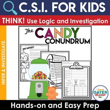 Preview of Mystery Reading Comprehension | Making Inferences | CSI