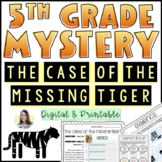 Mystery Reading Comprehension Passage | Fifth Grade Fictio