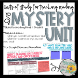 Mystery Reading Unit - Bend 1 - Distance Learning