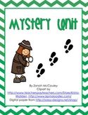 Mystery Reading Unit