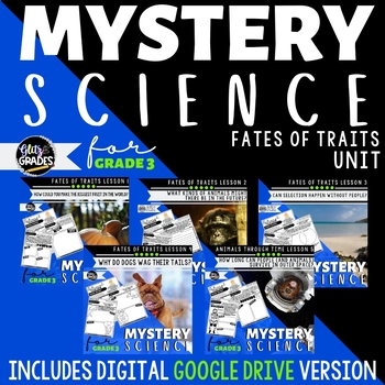 Preview of Mystery Science 3rd Grade SUPPLEMENTAL BUNDLE | FATES OF TRAITS Journal Pages