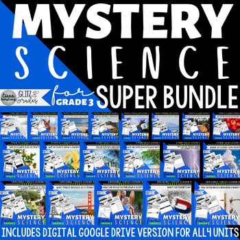 Preview of Mystery Science 3rd Grade SUPPLEMENT SUPER BUNDLE Journal Pages Print & Digital