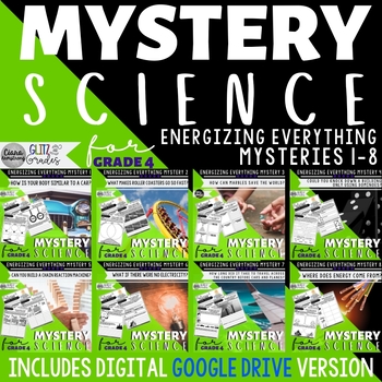 Preview of Mystery Science 4th Grade SUPPLEMENTAL BUNDLE | Energy Motion & Electricity