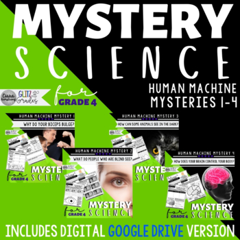 Preview of Mystery Science 4th Grade SUPPLEMENTAL BUNDLE | Human Body Unit | Human Machine