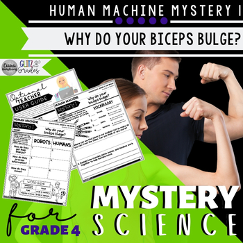 Preview of Mystery Science 4th Grade SUPPLEMENT Human Machine |Mystery 1 Muscles & Skeleton