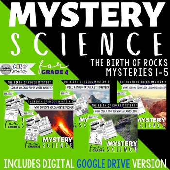 Preview of Mystery Science 4th Grade SUPPLEMENTAL BUNDLE | The Birth of Rocks | Volcanoes
