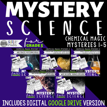 Preview of Mystery Science 5th Grade Matter Unit SUPPLEMENTAL BUNDLE | Chemical Magic
