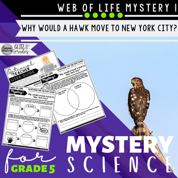 Preview of Mystery Science 5th Grade SUPPLEMENT Web of Life | Mystery 1 Food Chains