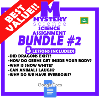 Preview of Mystery Science Bundle #2 | 5 Lessons | Distance Learning
