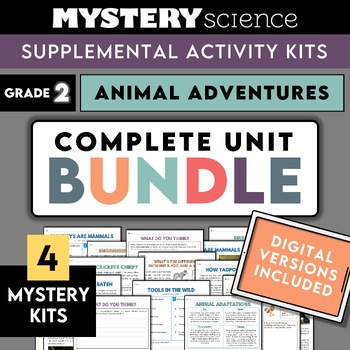 Preview of Mystery Science | Grade 2 | Complete Unit Bundle | Animal Adventures | Digital