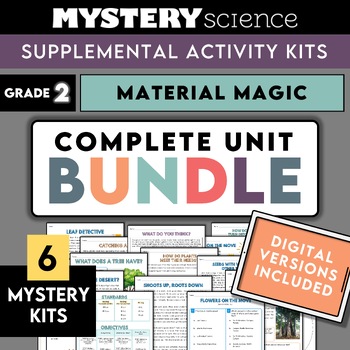 Preview of Mystery Science | Grade 2 | Complete Unit Bundle | Material Magic | Digital