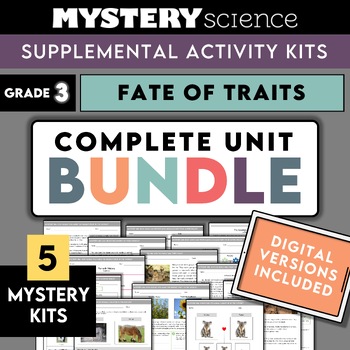 Preview of Mystery Science | Grade 3 | Complete Unit Bundle | Fate of Traits | Digital