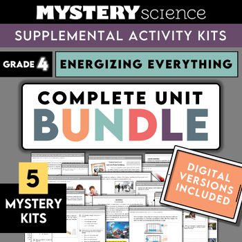 Preview of Mystery Science | Grade 4 | Complete Unit Bundle | Energizing Everything