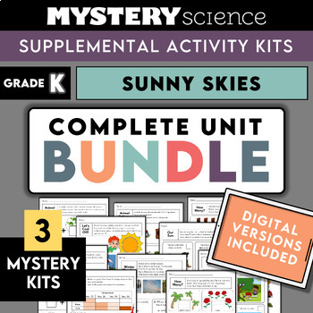Preview of Mystery Science | Kindergarten | Complete Unit Bundle | Sunny Skies