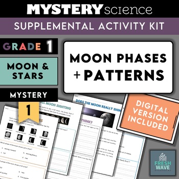 Preview of Mystery Science Kit | Grade 1 | Mystery 1 | Moon Phases + Patterns