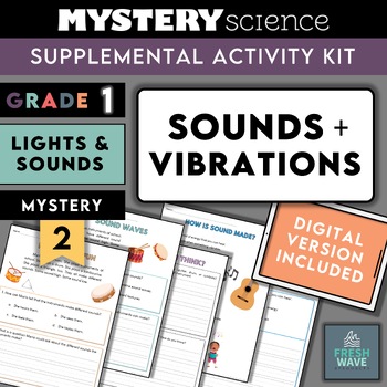 Preview of Mystery Science Kit | Grade 1 | Mystery 2 | Sounds + Vibrations