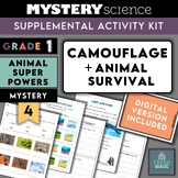 Mystery Science Kit | Grade 1 | Mystery 4 | Camouflage + A