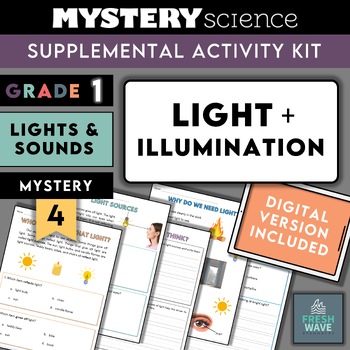 Preview of Mystery Science Kit | Grade 1 | Mystery 4 | Light + Illumination
