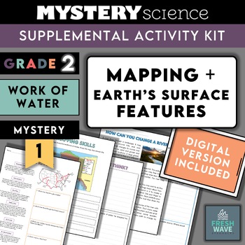 Preview of Mystery Science Kit | Grade 2 | Mystery 1 | Mapping + Earth's Surface Features