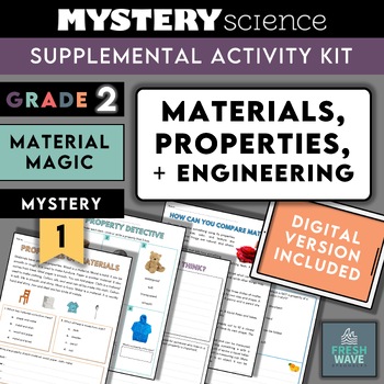 Preview of Mystery Science Kit | Grade 2 | Mystery 1 | Materials, Properties, Engineering