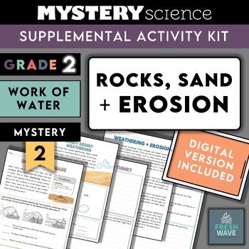 Preview of Mystery Science Kit | Grade 2 | Mystery 2 | Rocks, Sand, and Erosion